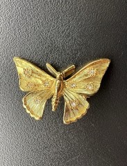 Vintage Gerry’s gold-tone butterfly brooch