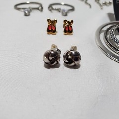 Lot of 19 Pairs Assorted Dangle, Hoop and Stud Earrings