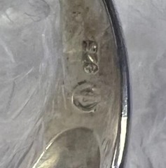 Onyx Sterling Silver 0.925 VINTAGE Men’s 5/16″ N to S TOP BAND RING size 9.75