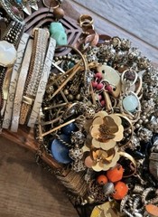 Tarnished Treasures, 3 Pounds of Pre-Loved Vintage & Contemporary Jewelry