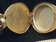 Avon 1968 Golden Charmer Necklace Perfume Pendant