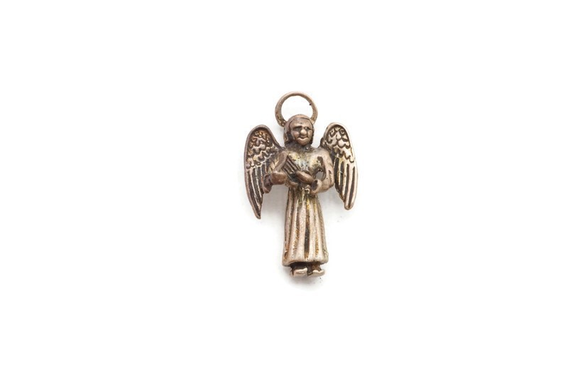 Vintage Sterling Silver 925 Angel Charm A8