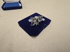 Camrose & Kross Jackie Kennedy Morning Mist Brooch W/ Box & COA