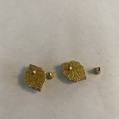Vintage 1928 Faux Pearl 14K Gold Filled Posts Earrings NEW 1980s Made In USA NOS