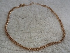 Goldtone Chain Necklace (F36)