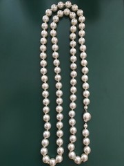 Pearl Necklace Hong Kong Faux 52 Inches