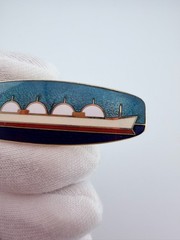 General Dynamics Quincy Shipbuilding Division Tie Clip