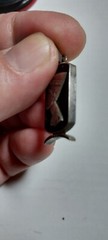 Queen Nefertiti Pendant – Silver And Black Charm – Antique