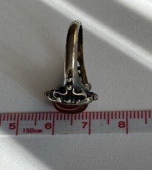 Vintage 925 Sterling Silver Honey Amber Ring Size 6 Stamped BY or BV 4.54g