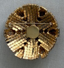 Vintage AB Crystal Brooch Pin Brooch