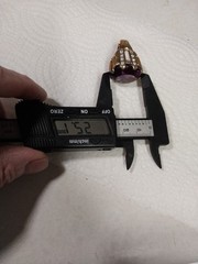 AMETHYST OVAL 14K SOLID GOLD & Diamonds Size 8 RING 26 Grams Huge
