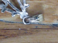 Vintage Moonstone Gold Filled Pendant 1in
