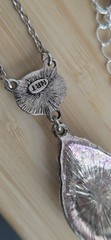 Estate Sale – Vintage AVON Jet Black Embellished Pendant Necklace & Earrings Set