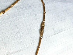 Vintage Gold Tone Necklace 23 Inches, As Pictured -VM36