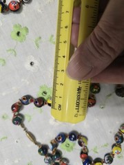 VTG MCM MURANO GLASS BEADS VENETIAN 30in NECKLACE & BRACELET