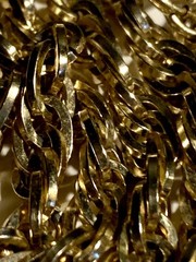 Sarah Coventry Gold Tone Link Rope Chain Necklace 37″