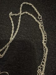 Vintage Cookie Lee Aqua Jeweled Pendant Cross Nickel Free