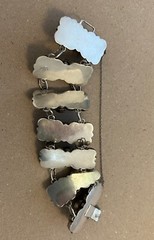 Art Nouveau/Art Deco Mexican Solid Silver Silver Bracelet