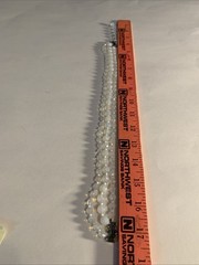Vintage Signed Hattie Carnegie AB Crystal Triple Strand Choker Necklace 1960’s
