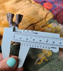Vintage 1930’s Sterling Silver Cowboy Chaps Scarf Bandana Ring Americana