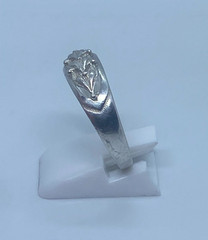 Vintage men’s ring sterling silver 925 Size 11.5 .Weight 3.1g.Ukrainian jewelry.