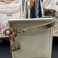 Custom Vintage Gold Filled Pocket Watch Chain & Mesh Bracelet w Charms & Regalia
