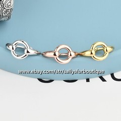 Sally’s Quality 100% Copper Scarf Ring Circle Buckles Brooch For Silk Scarves