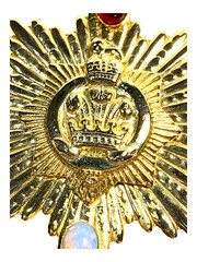 Large Vintage House of York Prince of Wales – Sun of York & 3 Plume Brooch
