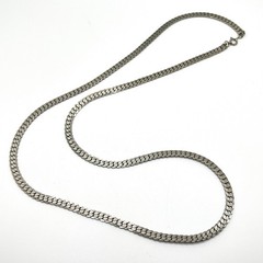 Vintage Lot of 6 Silver Tone Chain Necklaces Assorted