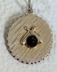 Vintage Bowling Pins & Ball Charm Pendant Circa 1950-1970 Gold Tone 1” Diameter