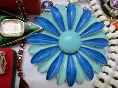 Vtg/Now/Deco/Jewelry Lot Locket Cameo 925 Box CROWN TRIFARI SWISS MONET+s/Signed