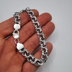 Vintage Handmade 925 Sterling Silver Bracelet – Signed Elegant Jewelry 21.33g”