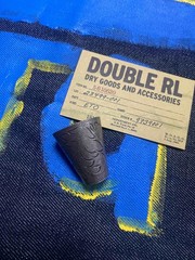 RRL Western Metal Scarf Slide CLIP Vintage Silver Tone Bandana Ring Cowboy