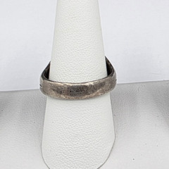 Vintage Clark & Coombs Chrysocolla Sterling Ring Size 11.75 Southwestern Theme