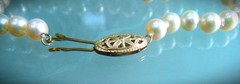 GORGEOUS MIKIMOTO BLUE LAGOON BL 14K 585 CULTURED OCEAN AKOYA PEARL BRACELET!
