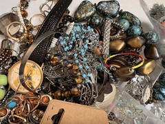 Bulk Mixed Jewelry Lot – Wearable, Craft, Resell, Junk – Vintage to Modern