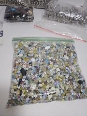 Lot of 5lbs Beads Glass Ceramic Metal For Making jewelry necklace bracelet