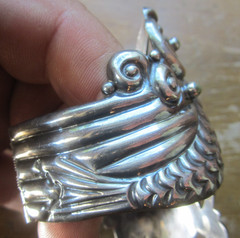 Vintage Taxco Sterling Twin Koi Fish Clamper Bracelet – RARE MAKER – SUPERB!!!