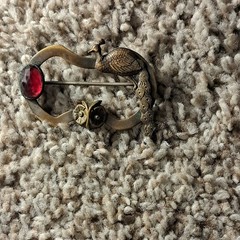 lot of pin, belt buckel and watches