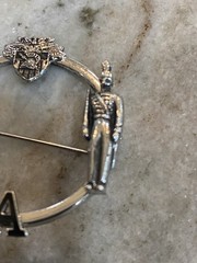 Vintage Kinney USMA West Point Military Academy Army sterling Pin Brooch