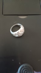 Vintage 925 Sterling Silver Ring, Size 8..no stones