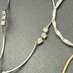 Vintage Chain Necklace Lot of 7 Silver Tone Costume Jewelry