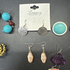Vintage Beautiful Jewelry Earrings Lot Of 23, #5