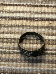 Late 1800’s Ring. Nice Cut Out Design ! Priced To Sell !