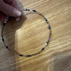 CA925 Beaded Choker. Beautiful!!