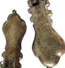 Gorgeous European Hallmarked Victorian Silver Snake Bracelet