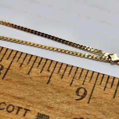 Vintage Avon Gold Tone Y Necklace Dangle Rhinestone Pendant Necklace Signed