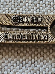 Vintage Avon Cross 3″ & Sarah Coventry Pendant Necklace Lot of 2