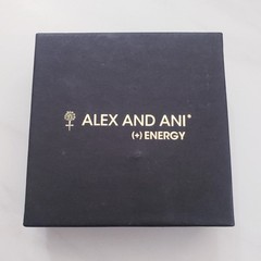 Lot of 9 Alex and Ani (+) Energy Bracelets & One Box – Initials, Disney Minnie
