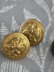 Vintage Jewelry Lot Military Buttons GEMSCO Kirk’s Folly Cufflinks Pins